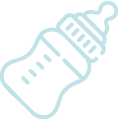 Baby bottle icon